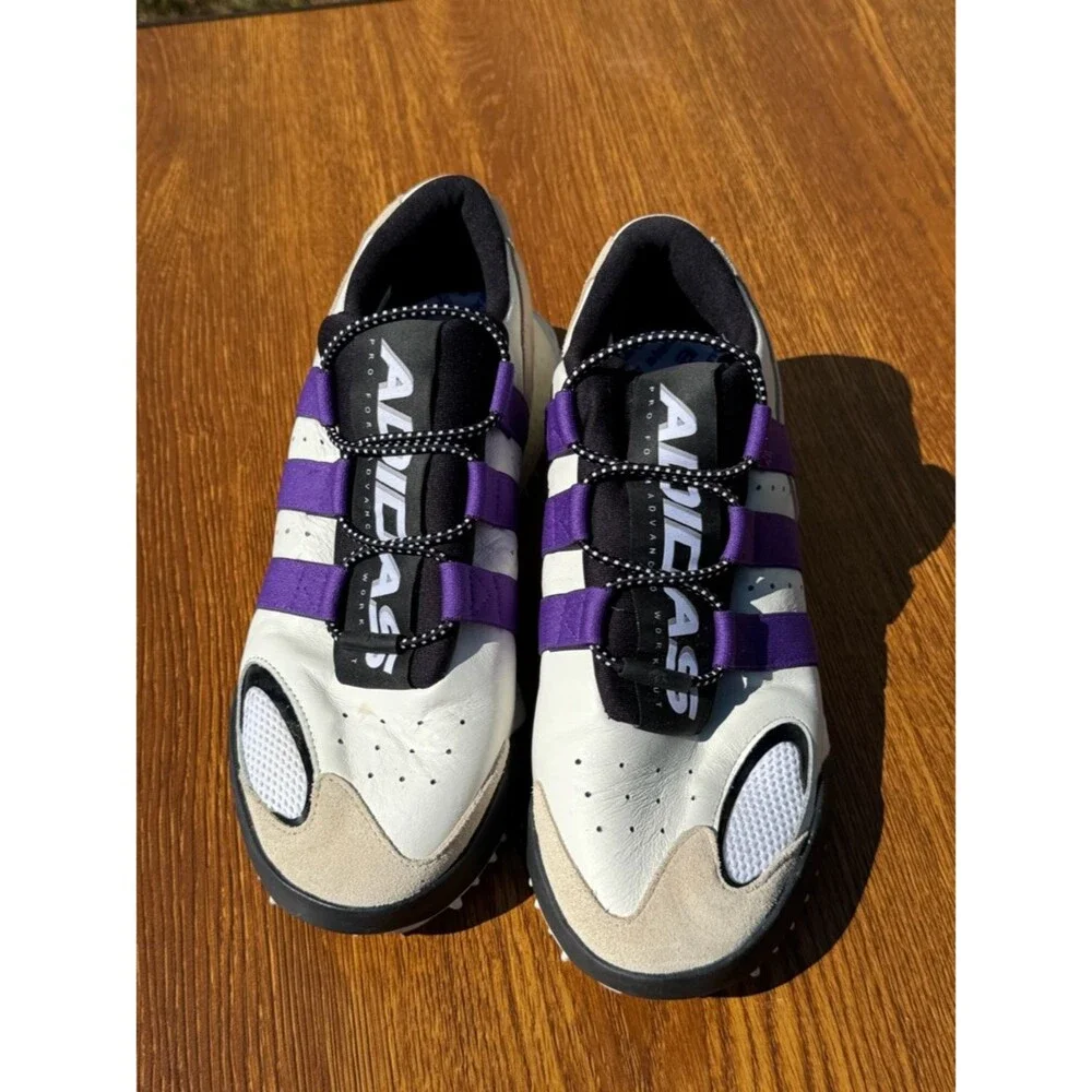 Adidas ALEXANDER WANG AW Turnout Trainer White Purple US 10.5